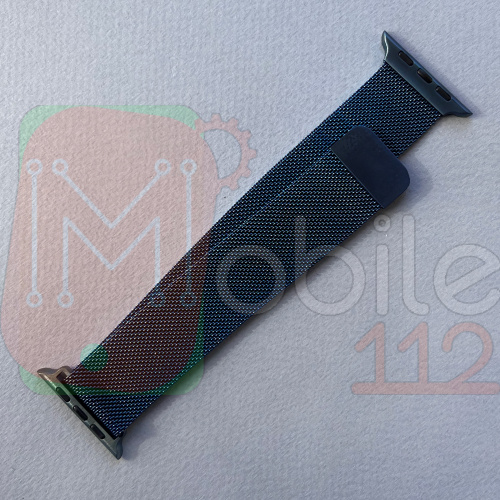 Металевий ремінець Apple Watch 42 - 44 мм (синій)