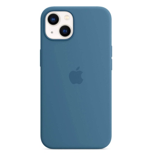 Чохол Silicone case для iPhone 13 mini оригінал (синій Blue Jay №6)
