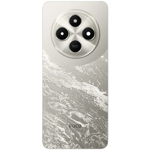 Задня кришка Xiaomi Poco C75 (золотиста оригінал Китай зі склом камери)