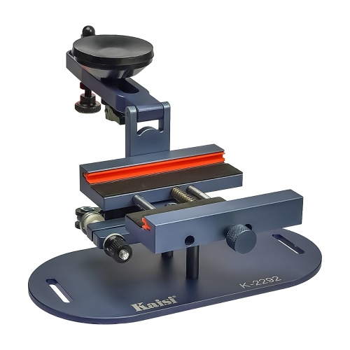 Тримач універсальний Kaisi K-2292 для розбирання телефону з поворотним механізмом та присоскою (робочий хід 60-85мм) фото 3