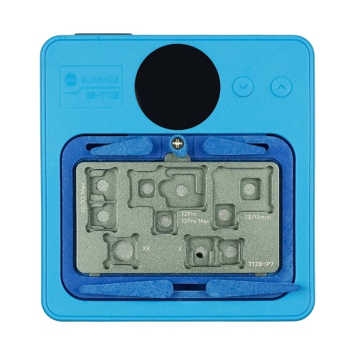 Переднагрівач Sunshine SS-T12B для ремонту камер та плат з реболлінг-платформами iPhone 7-16 Pro Max (95*52 мм) фото 5