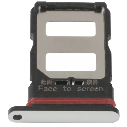 Тримач Sim картки Xiaomi Poco F4 (сріблястий на 2 Sim)