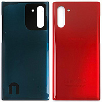 Задня кришка Samsung Galaxy Note 10 N970F (червона оригінал Китай)
