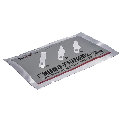 Леза скальпеля Kaisi №17 для ручок з цангою, упаковка 10 шт. фото 2