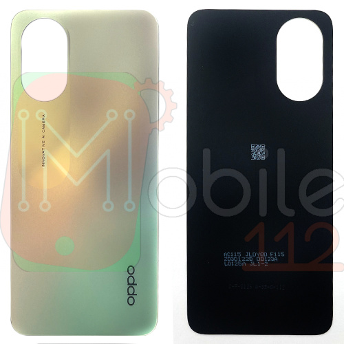 Задня кришка Oppo A38 CPH2579 (золотиста оригінал Китай)