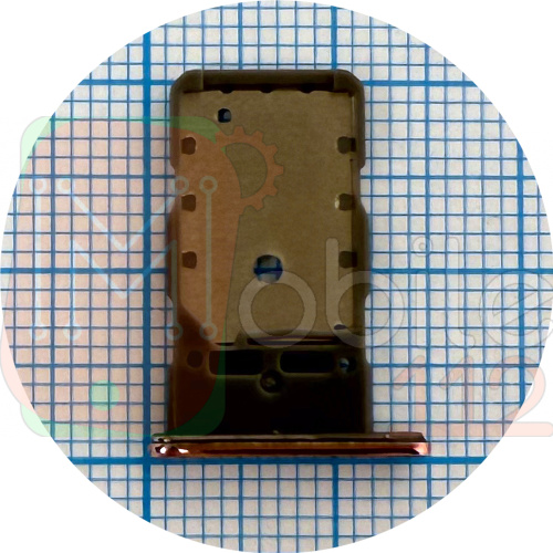 Тримач SIM карти Samsung Galaxy S21 5G G991B (рожевий на 2 SIM)