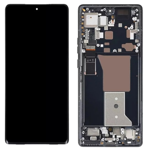 Дисплей Motorola Edge 40 Pro XT2301-4 з тачскріном (оригінал 100% Service Pack з рамкою)