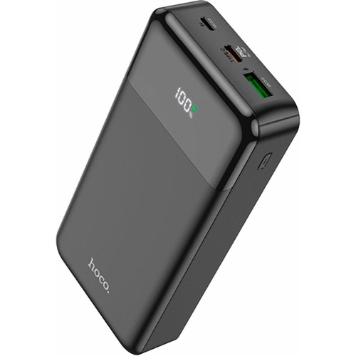 Power Bank Павербанк Hoco J102А PD20W+QC3.0 20000 mAh чорний