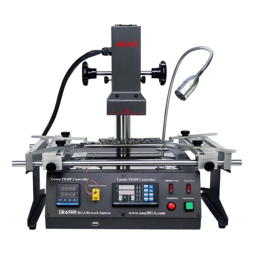 Інфрачервона паяльна станція ACHI IR6500 програмована ІЧ гармата з регульованим штативом, тримачем плат, нижнім підігрівом фото 2 Інфрачервона паяльна станція ACHI IR6500 програмована ІЧ гармата з регульованим штативом, тримачем плат, нижнім підігрівом фото 2