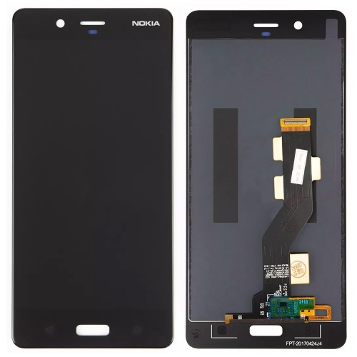 Дисплей Nokia 8 TA-1004 TA-1012 TA-1052 з тачскріном (чорний)
