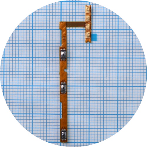 Шлейф Xiaomi Redmi Note 14 з кнопками включення та гучності