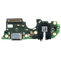 Шлейф Oppo A96 5G China PFUM10 з роз'ємами зарядки, навушників та мікрофоном - нижня плата (оригінал Китай)