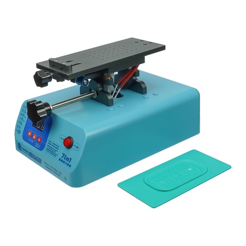 Сепаратор 8,5" (19,5 x 8 см) Sunshine S-918L Plus з поворотною, похилою робочою поверхнею, затискачем та вбудованим компресором фото 4