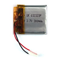 Акумулятор універсальний 032323P 25 x 23 x 3 мм 300 mAh 3,7 V