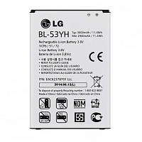 Акумулятор LG BL-53YH якість AAA D690 D696 D850 D855 G3 D856 LS740 F400 F460 LS990 VS985