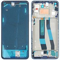 Рамка дисплея Xiaomi Mi 11 Lite, Mi 11 Lite 5G, Mi 11 Lite 5G NE (голубая)