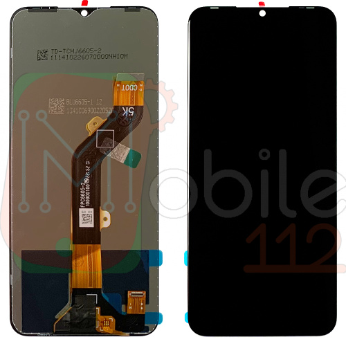 Дисплей Tecno Spark 8C KG5n, Infinix Hot 12i з тачскріном (FPC6605-2 оригінал Китай)