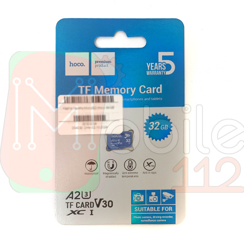 Карта пам'яті MicroSD Hoco 64GB