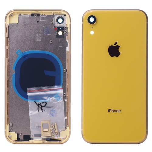 Корпус Apple iPhone XR (желтый оригинал Китай)