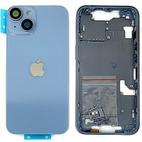 Корпус Apple iPhone 14 (голубой оригинал Китай EU)