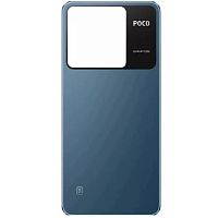 Задняя крышка Xiaomi Poco X5 5G (голубая оригинал Китай)