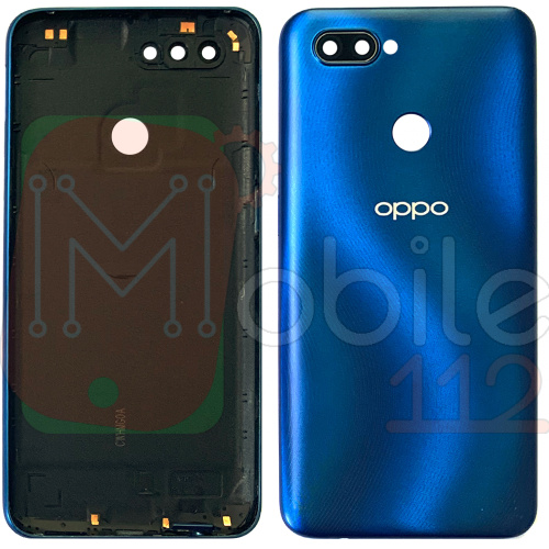 Задня кришка Oppo A12s суміст. с Oppo A12 CPH2083 CPH2077 (синя)