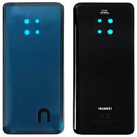 Задняя крышка Huawei Mate 20 Pro LYA-L09 (черная оригинал Китай со стеклом камеры)