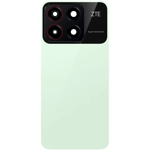 Задня кришка ZTE Blade A35 (зелена оригінал Китай зі склом камери)