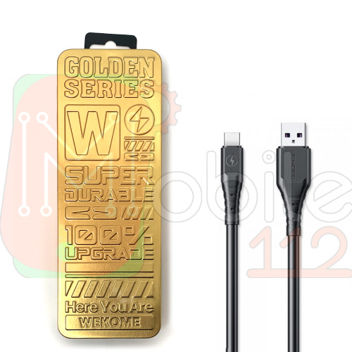 Кабель зарядки Wekome WDC-166a USB-Type-C 6A 1m