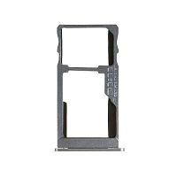 Держатель Sim карты и карты памяти Meizu U20 U685H (белый 2 SIM (1 SIM + Micro SD))
