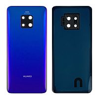 Задняя крышка Huawei Mate 20 Pro LYA-L09 (фиолетовая оригинал Китай со стеклом камеры)