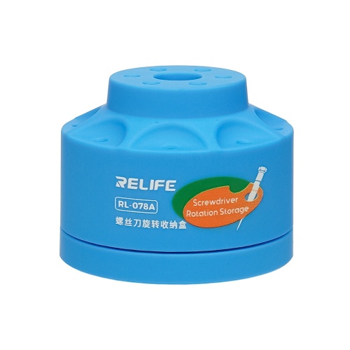 Настольный органайзер для инструментов Relife RL-078A, роторный, диаметр 77 мм, высота 62 мм фото 2