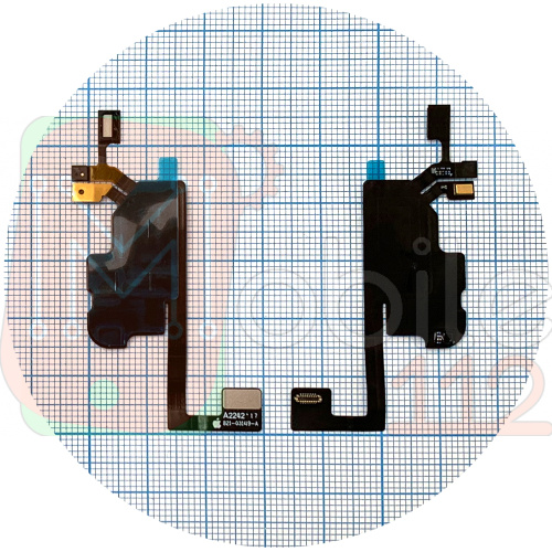 Шлейф Apple iPhone 13 с датчиком приближения и микрофоном (оригинал Китай)