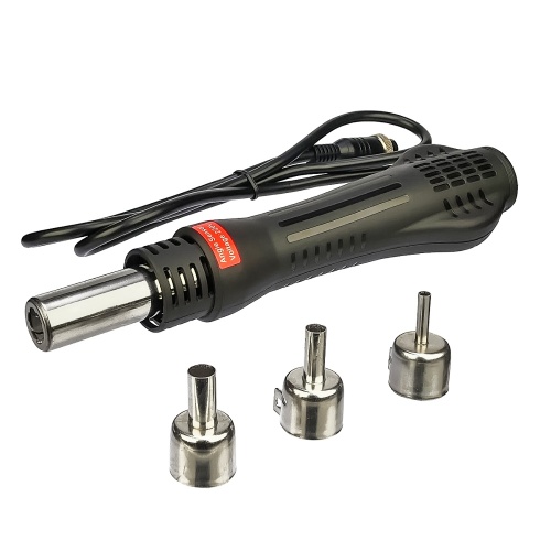 Паяльна станція KaiLiwei 858B, фен з датчиком нахилу, цифрова індикація (220V, 700W) фото 6