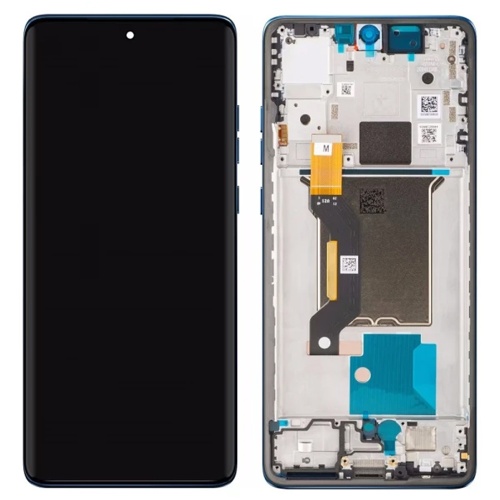 Дисплей Motorola Edge 60 XT2505 з тачскріном (оригінал 100% із синьою рамкою)