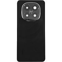 Задня кришка Xiaomi Redmi Note 14 Pro+ Plus (чорна зі склом камери)
