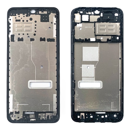 Рамка дисплея Vivo Y02 (чорна) фото 2