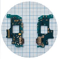 Шлейф Samsung Galaxy A55 5G A556 с разъемом зарядки и микрофоном - нижняя плата (оригинал Китай)