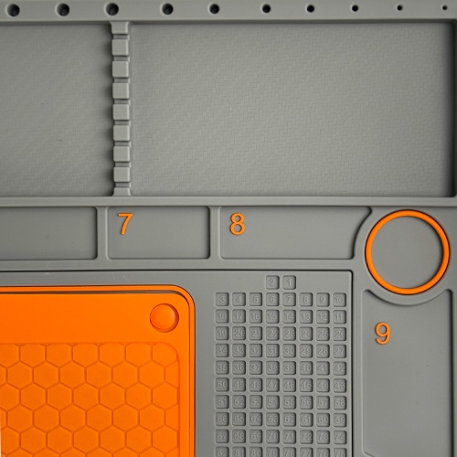 Силіконовий килимок вогнетривкий M112 (робоче місце майстра) 577 x 377 мм фото 4