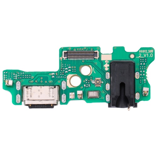 Шлейф Infinix Hot 11s X6812 з роз'ємами зарядки, навушників та мікрофоном - нижня плата (AAA)