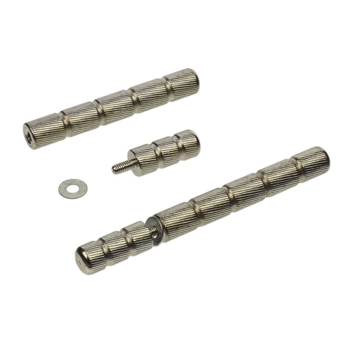 Ручка-держатель металлическая, для проволоки (струны), комплект 2шт фото 2