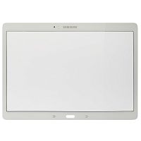 Стекло дисплея Samsung Galaxy Tab S 10.5" T800 T805 (белое OCA Pro с пленкой)