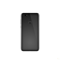 Задня кришка Motorola Moto E6 Play XT2029 (чорна оригінал Китай зі склом камери)