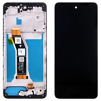 Дисплей Motorola Moto G04 XT2421 з тачскріном і рамкою (AAAA)