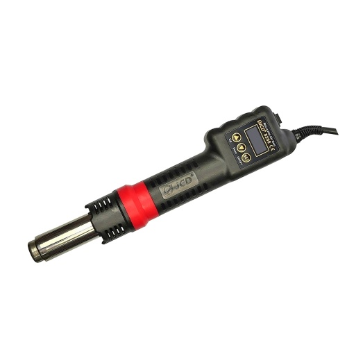 Термофен JCD 8208 із вбудованим цифровим блоком управління (регулювання t 100-480 гр C, 750W, 220V) фото 3