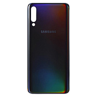 Задня кришка Samsung Galaxy A70 2019 A705F (чорна оригінал Китай)