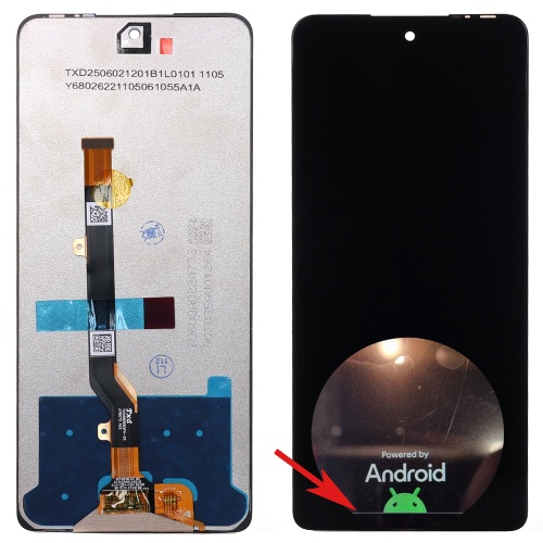 Дисплей Infinix Hot 40, Hot 40 Pro, Tecno Spark 20 Pro KJ6 з тачскріном (оригінал Китай - уцінка)