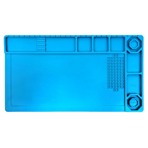 Силіконовий вогнетривкий килимок (робоче місце майстра) Mechanic V53 380 x 210 мм