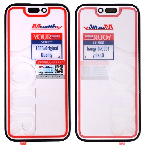 Скло дисплея Apple iPhone 14 Pro (Musttby Original з OCA плівкою) Скло дисплея Apple iPhone 14 Pro (Musttby Original з OCA плівкою)