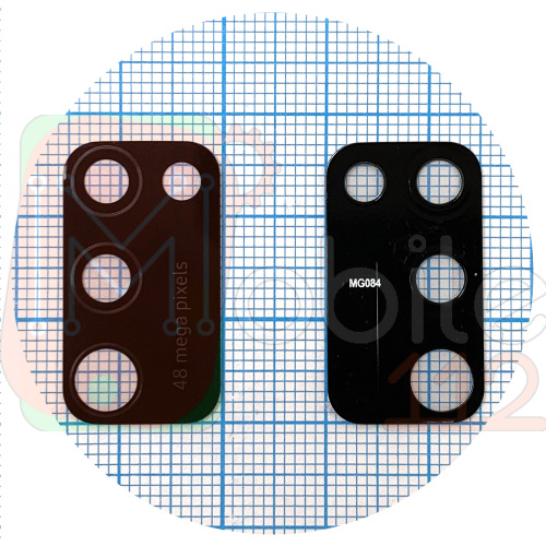 Скло камери Samsung Galaxy A41 A415F (чорне)